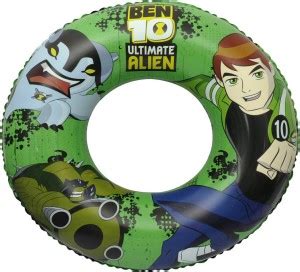 Simba Ben 10 Swim Ring with Handle Inflatable Pool Price in India - Buy ...