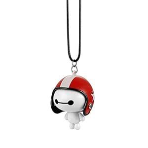 AmazingShop Carnoments Cute Baymax Robot Hanging for Car Interior ...
