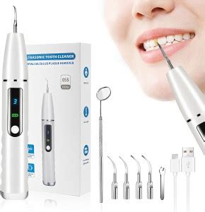 HASTHIP Professional Electric Tartar Remover with LED, Teeth Stain ...