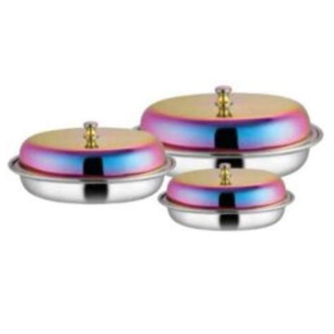 Rainbow Entree Dish Round With Lid (Premium) PR-707 RB -8 – 205mm Venu ...