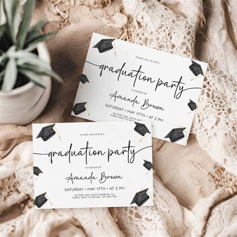 Graduation Party Invitations 的图像结果