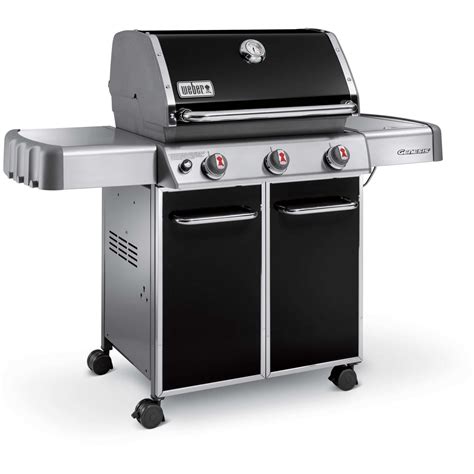 Weber Gas Grills Genesis E-320 Propane Gas BBQ Grill - Black : BBQ Guys