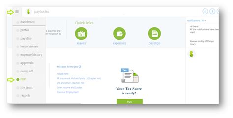 How to declare FBP claims from ESS portal : Help Center