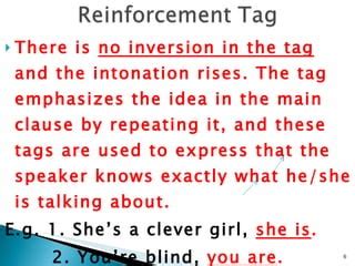 Image result for Intonation Question Tag