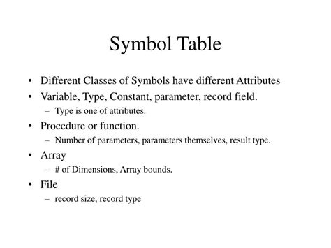 Image result for Object File Symbol Table