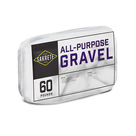 Sakrete All-Purpose Gravel - 60 lbs. – GCNYC