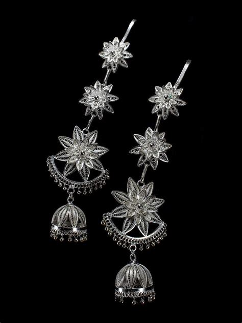 Odissi Dance Costume Jewelry in Silver Online | Silver Linings Cuttack ...