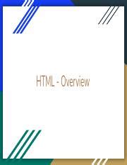 Image result for HTML Overview