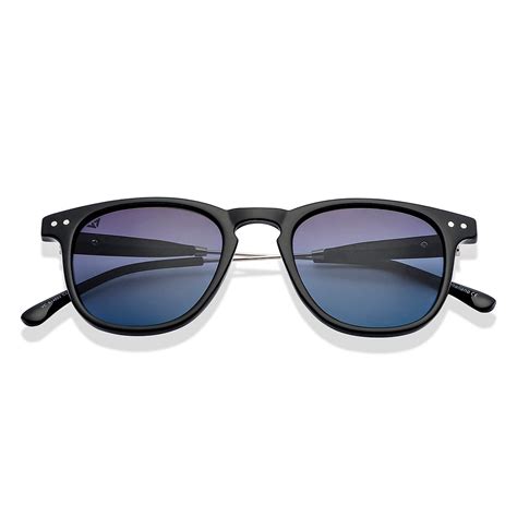 Buy Black Silver Blue Full Rim Round Vincent Chase Polarized Style Cast ...