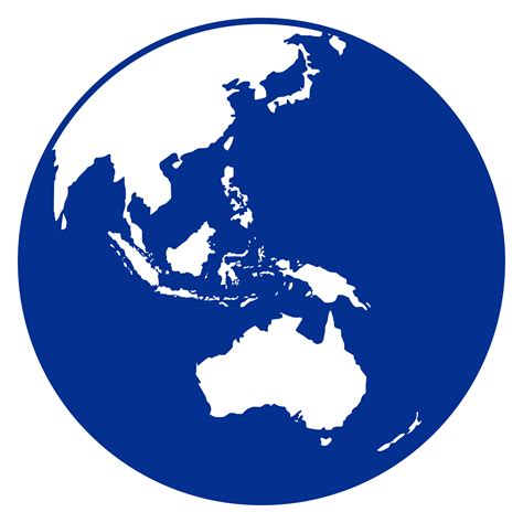Indonesia map in globe