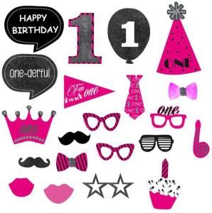 Party Propz SET OF 22 BOOTH BOARD/ PROPS Photo Booth Board Price in ...