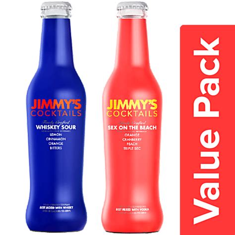 Buy Jimmys Cocktails Non Alcoholic Beverage - Whiskey Sour Mixer 250ml ...