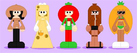 Minus8 - Pizza Tower Toppin Girls by SporeVideos3 on DeviantArt