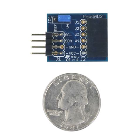 Pmod AD2: 4-channel 12-bit A/D Converter at MG Super Labs India
