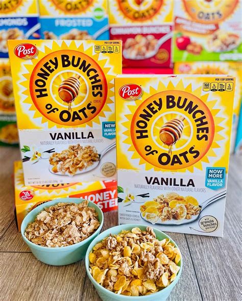 Honey Bunches Of Oats - Sweet And Crunchy Breakfast Cereal - Snack History