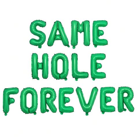 15Pcs Same Hole Forever Golf Bachelorette Theme Balloon Set Diamond ...