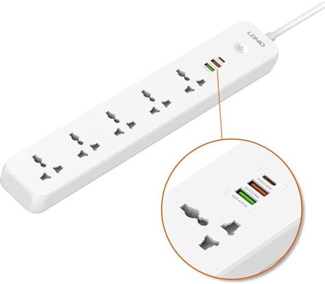 INICIO 38W USB-C 8 in 1 Extension Board with 1 Type C / 2 USB A / 5 ...