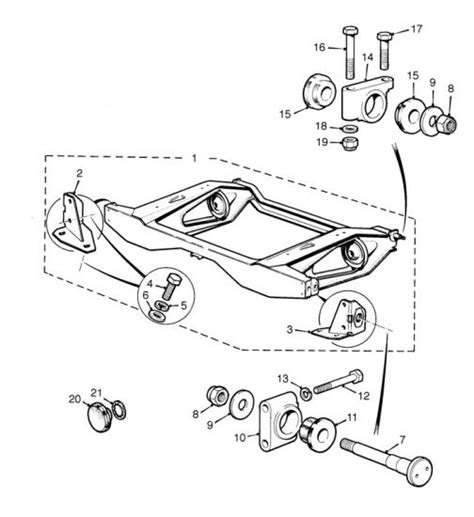 CLASSIC MINI SUBFRAME REAR BRACKET RIGHT HAND SIDE