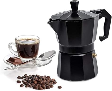 3D CREATIONS Let's Brew Coffee With 9 cup 450 ML Classic Black Premium ...