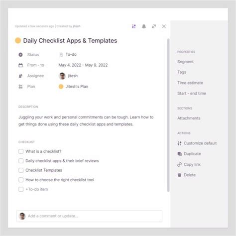 Image result for How To Create A Task Checklist In Excel