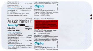 Amicip 500 MG Injection 2 ML | Order AMICIP 500 MG INJECTION 2 ML ...