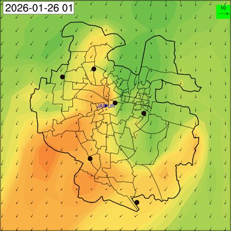 Jaipur - Air Quality Early Warning System, Project by Indian Institute ...