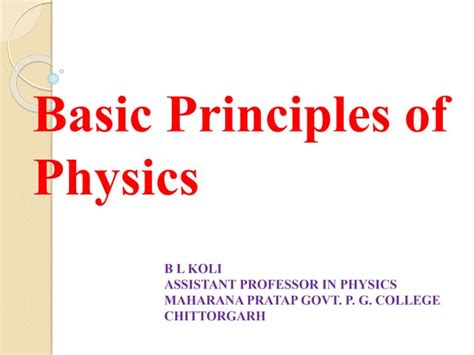 Image result for Basic Physics Explained