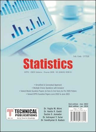 Amazon.in: Buy Statistics for SPPU 20 Course (SE - SEM IV -Artificial ...