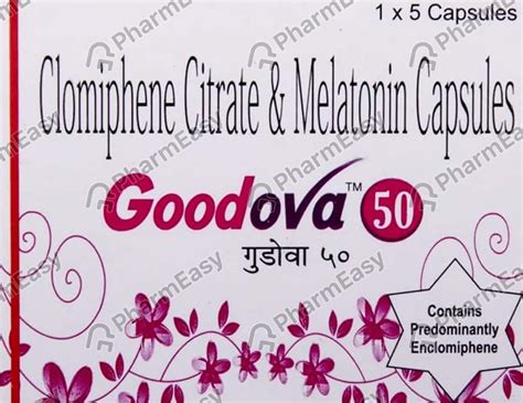 Buy Goodova 50mg Strip Of 5 Capsule Online at Flat 15% OFF | PharmEasy