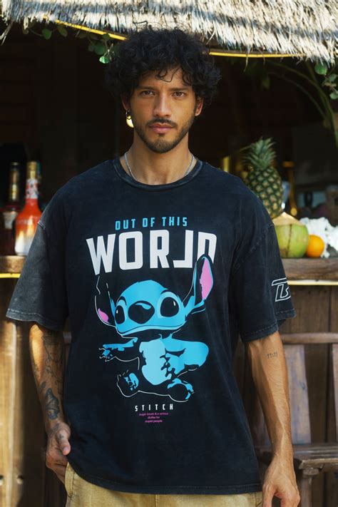 Buy World Of Stitch Oversized T-shirt | BonkersCorner