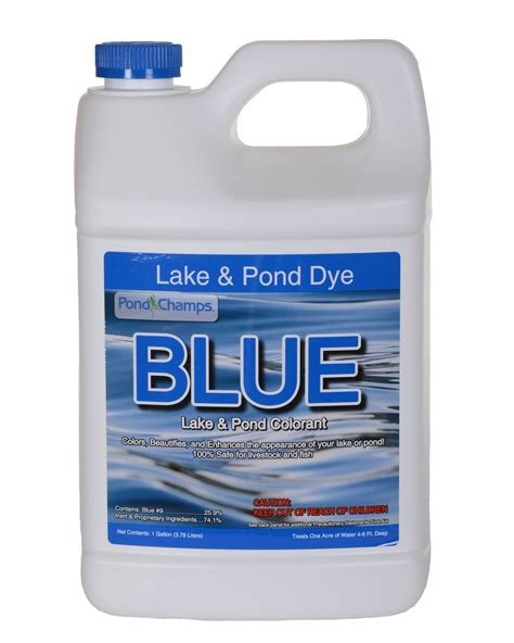 Blue Lake and Pond Dye - 1 Gallon - Walmart.com