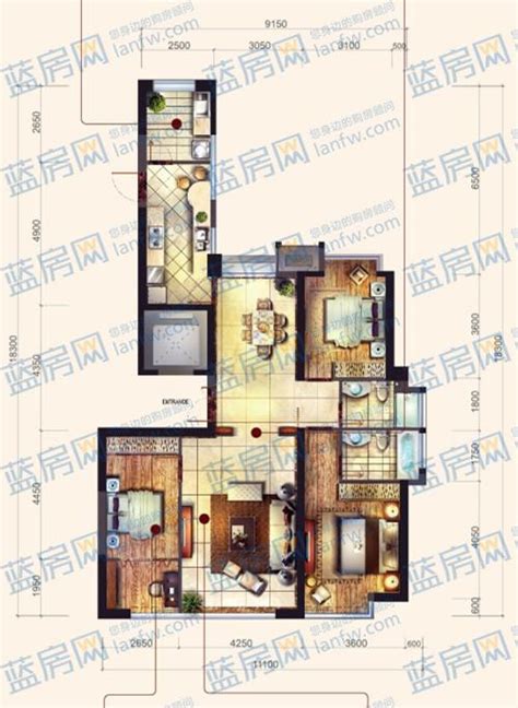 最新融侨锦江悦府户型图（图）-福州蓝房网