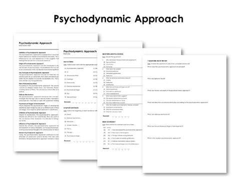 Image result for The Pshycodinamic Approach Key Concept