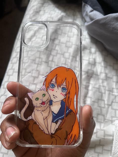 Custom Anime/cartoon Character Phone Cases - Etsy