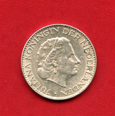 1964 - OLANDA - LOTTO/M39186 - GULDEN ARGENTO REGINA GIULIANA