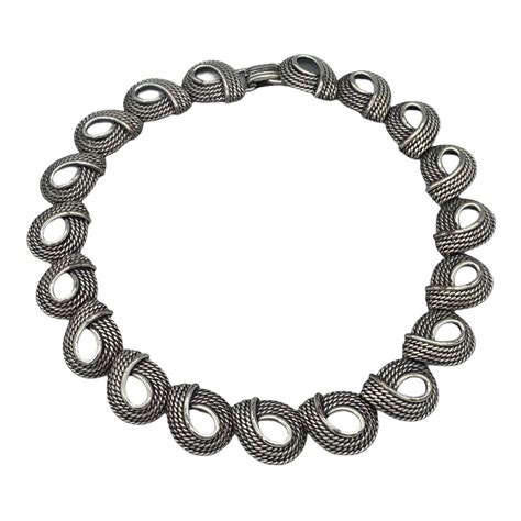 Vintage Napier 1960s Silver-tone Necklace - The Napier Book & Online ...