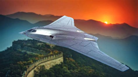 Chinese Stealth Bomber H 8 Chinese Hypersonic Missile Simulation