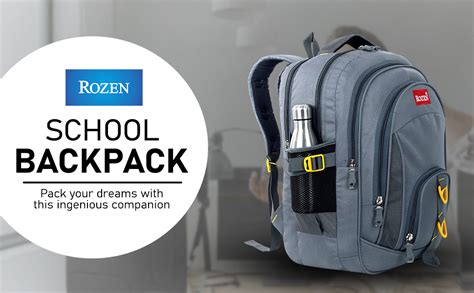 Buy ROZEN 47 Ltrs, 47 Cms School Standard Backpack Class 5-12 Large 5 ...