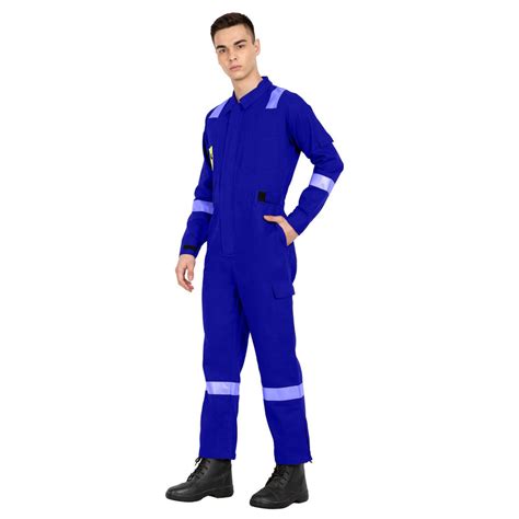 OIL India Uniform Coverall Full Sleeves - Korn Blue
