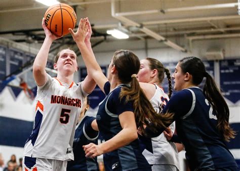 No. 7 Trinity Hall runs away from Holmdel early - Girls basketball ...