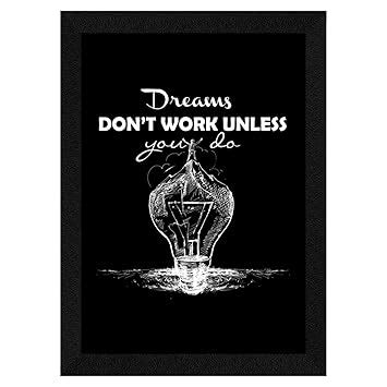 ArtX Paper Motivational Quotes Wall Frames, Inspiring Quotes For Home ...