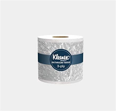 Kleenex® 3 ply Toilet Paper Tissue Roll, 10 Rolls, 240 Pulls/Roll ...