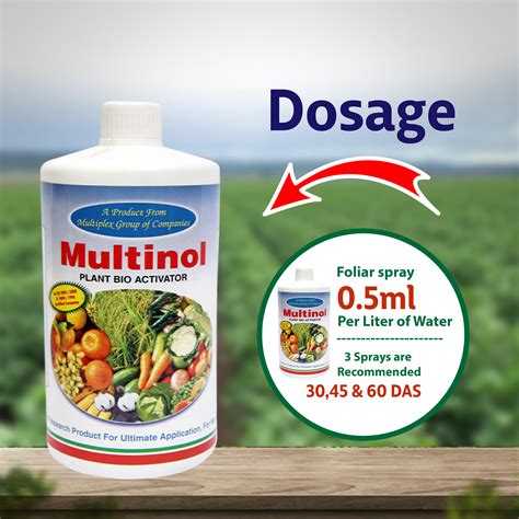 Multiplex Multinol (plant Bio Activator) Liquid – Agriplex