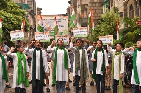 Rally on Making India Sustainable – Salwan Public School, Mayur Vihar