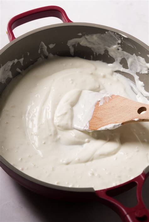 Creamy Greek Yogurt Alfredo Pasta Sauce (High Protein!) - Wellness by Kay