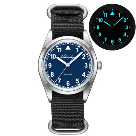 ADDIESDIVE 36mm VH31 Retro Pilot Field Watch AD2079 – DREAM WATCHES