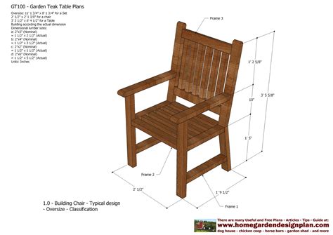Free Printable Outdoor Furniture Plans
