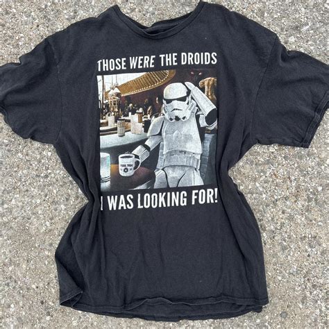 VINTAGE funny Star Wars shirt - Depop