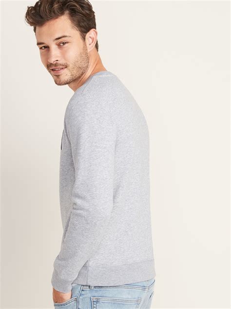 227+ Mens Crew Neck Sweatshirt Front View Of Sweater Easy to Edit