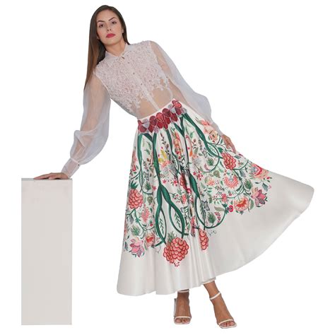Print Placement Skirt – Limerick by Abirr n' Nanki
